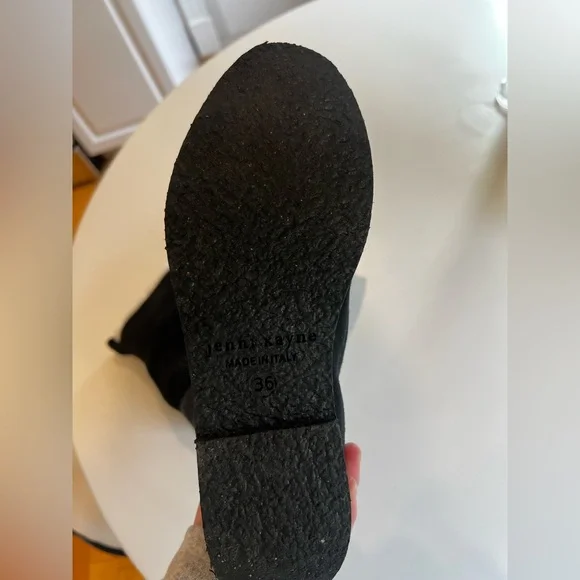 Barely worn, Jenni Kayne shearling lined suede boots